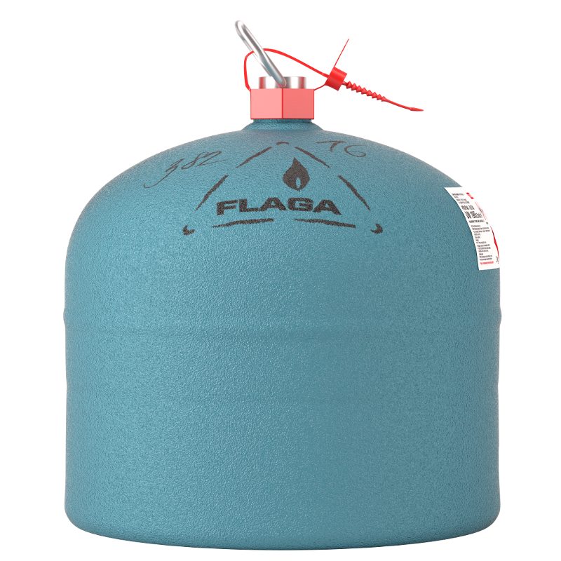 The steel gas cylinder - 2 kg