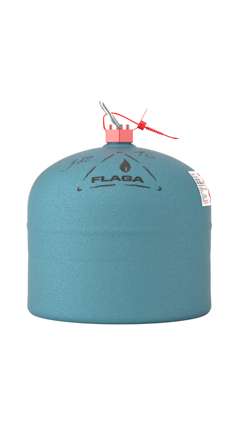 2-kg Steel Gas Cylinders